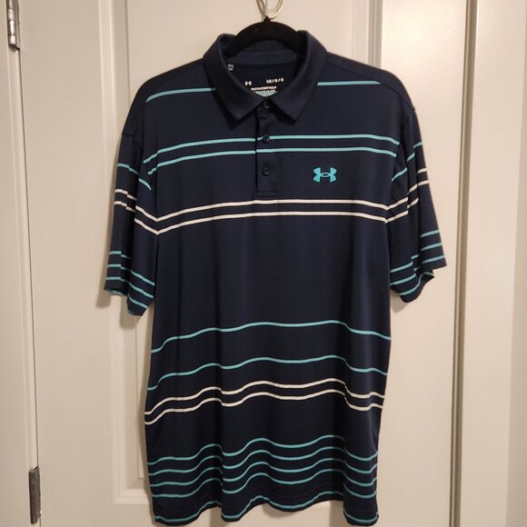 NWOT - Men's Under Armour The Playoff Polo Shirt - Size L - Picture 8 of 9